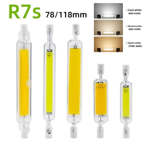 R7s led 220v 10w 20w - 220v, 78mm