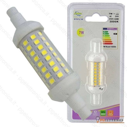 Lampada r7s led bianco freddo - led,