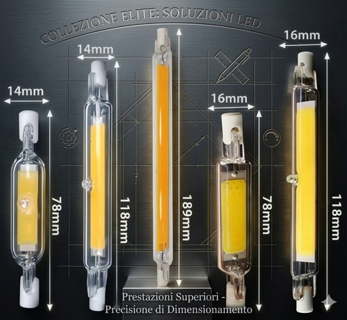 Lampadina led tubo r7s - lampadina, a