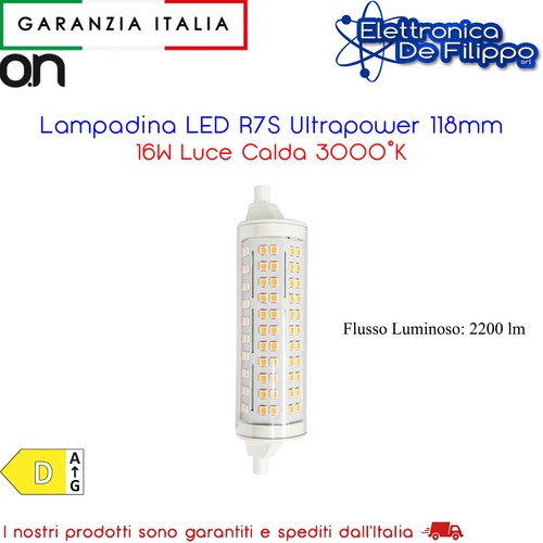 Lampadina led r7s ultrapower - r7s,