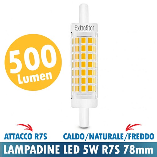Lampadina led r7s 78mm - 78mm, 500