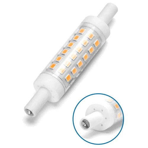 Lampadina led r7s 78mm 500 - 5w,